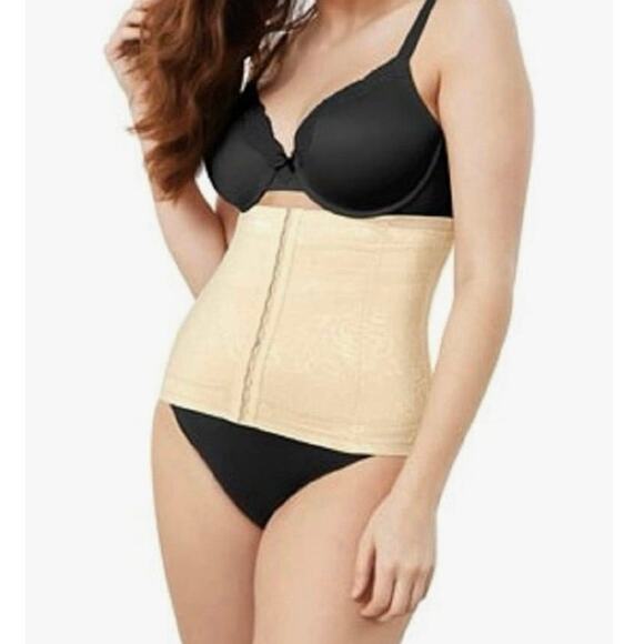 Maidenform 6868 Instant Slimmer Long Torso Waist Trainer M - Picture 3 of 13